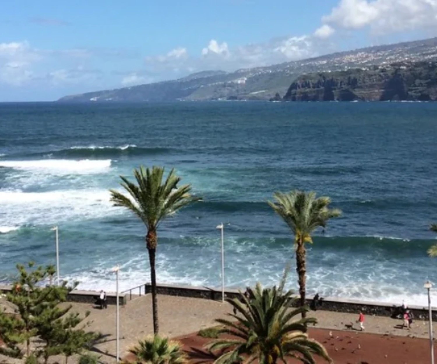 Older travellers enjoying a relaxed Tenerife seaside holiday